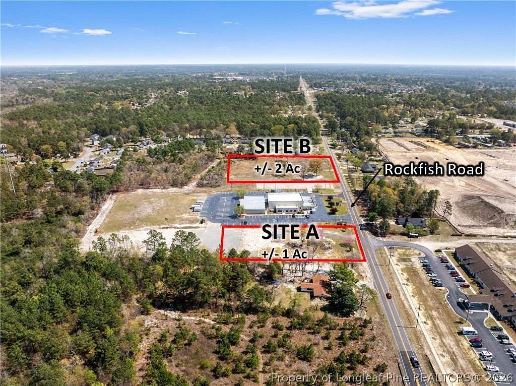 3 Acres of Commercial Land for Sale in Fayetteville, North Carolina