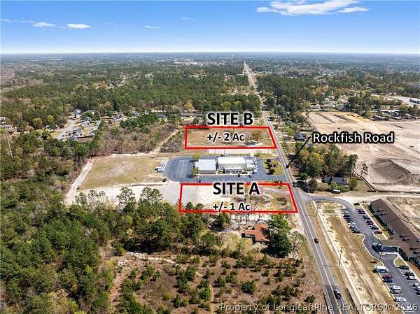 3 Acres of Commercial Land for Sale in Fayetteville, North Carolina