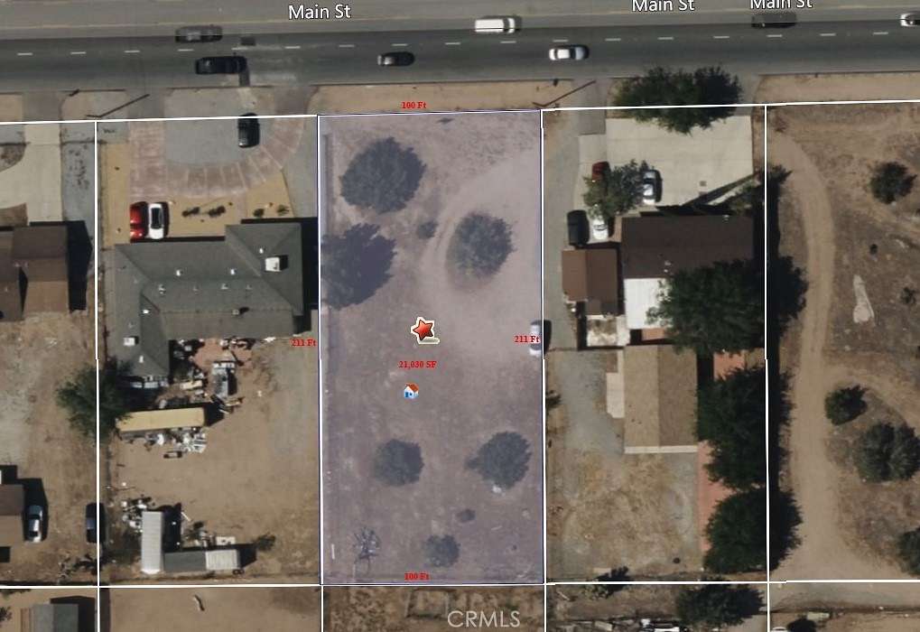 0.48 Acres of Commercial Land for Sale in Hesperia, California