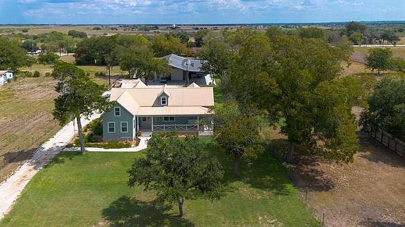 1.9 Acres of Residential Land with Home for Sale in Moulton, Texas