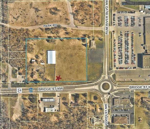 5.44 Acres of Commercial Land for Sale in St. Francis, Minnesota