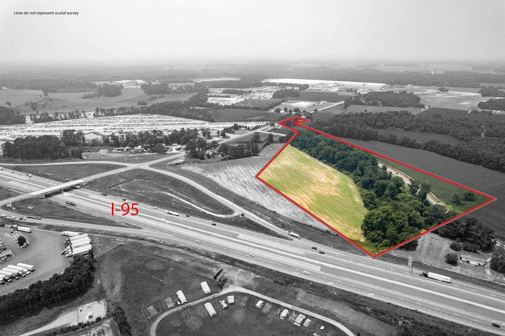 30.82 Acres of Commercial Land for Sale in Dunn, North Carolina