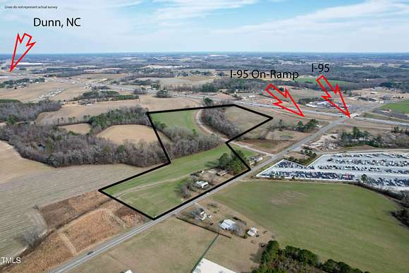 30.8 Acres of Mixed-Use Land for Sale in Dunn, North Carolina