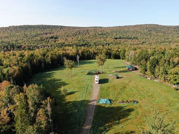 45.3 Acres of Land with Home for Sale in Lakeville Town, Maine