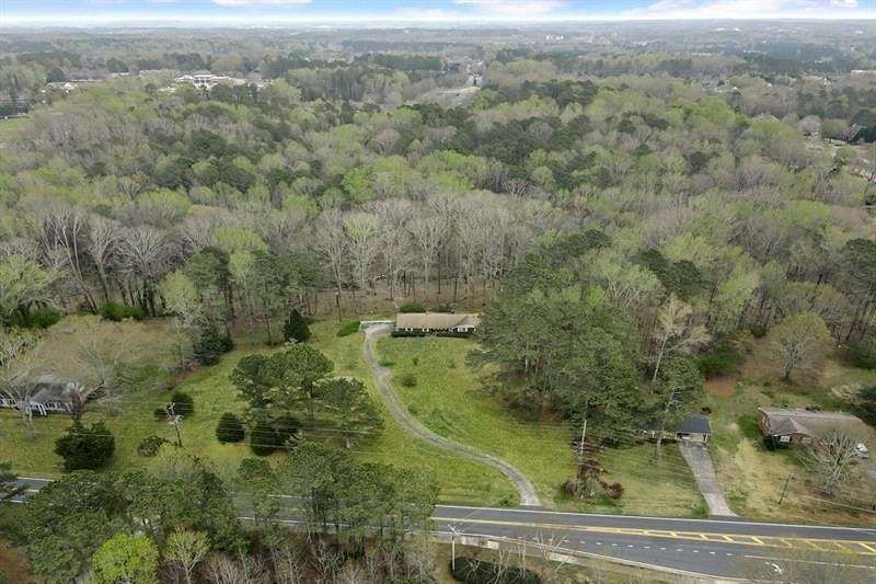 6.8 Acres of Residential Land with Home for Sale in Alpharetta, Georgia
