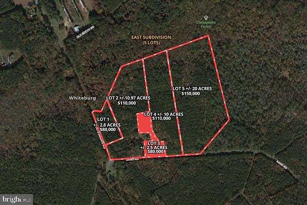 2.5 Acres of Residential Land for Sale in Snow Hill, Maryland