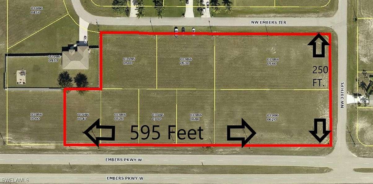 3.2 Acres of Commercial Land for Sale in Cape Coral, Florida