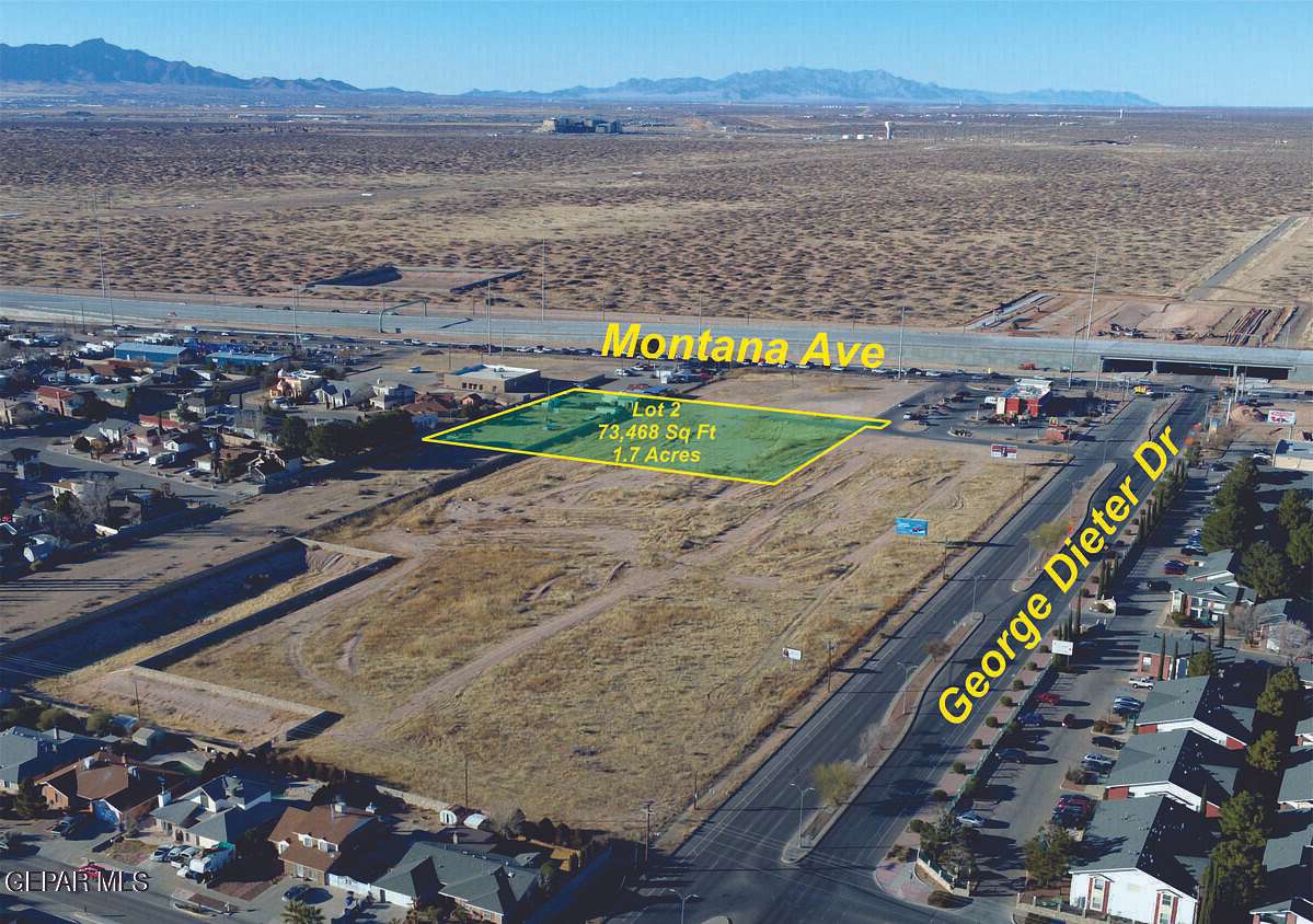 1.7 Acres of Mixed-Use Land for Sale in El Paso, Texas