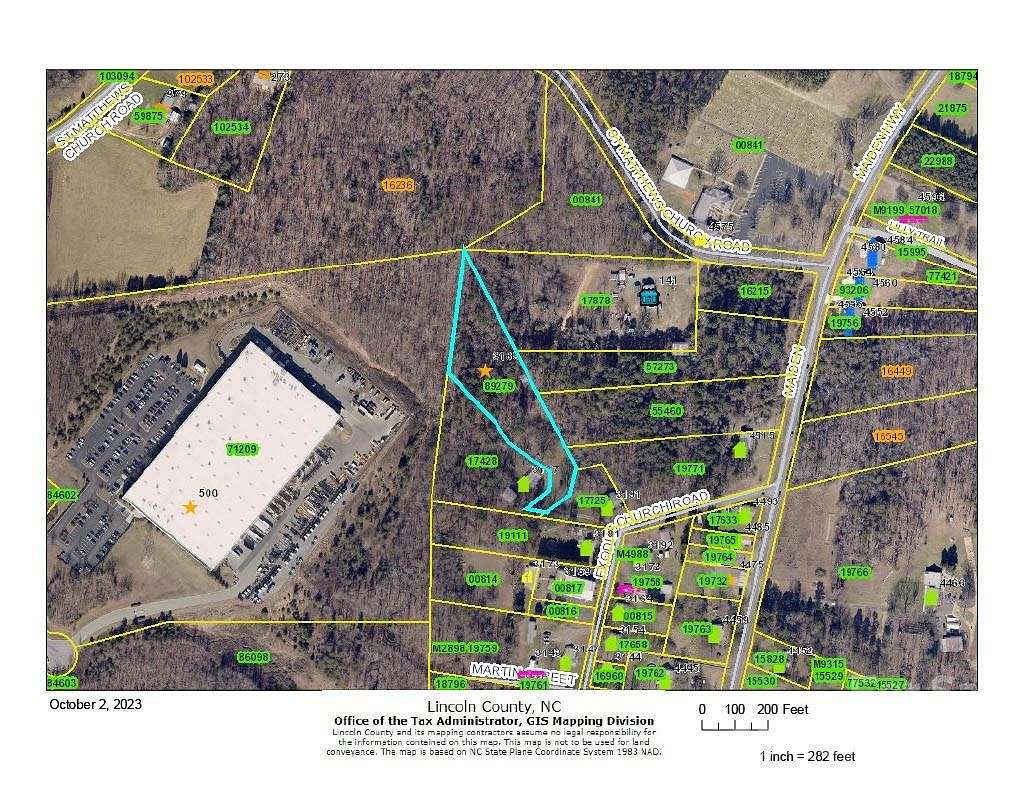 2.4 Acres of Residential Land for Sale in Maiden, North Carolina