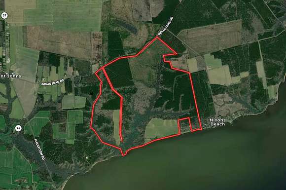 963.82 Acres of Recreational Land for Sale in Edenton, North Carolina