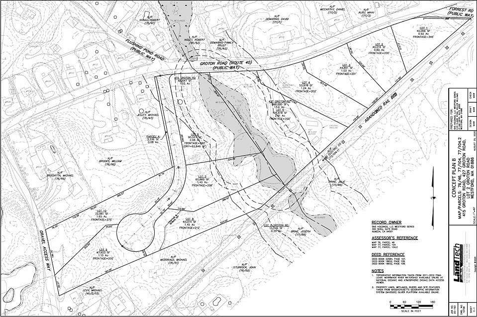 15 Acres of Land with Home for Sale in Westford, Massachusetts LandSearch