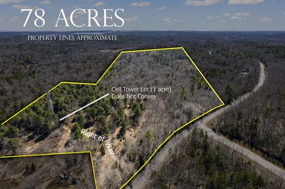 78.9 Acres of Land for Sale in Cushing, Maine