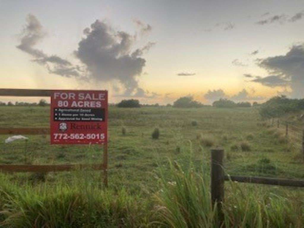 80 Acres of Agricultural Land for Sale in Vero Beach, Florida