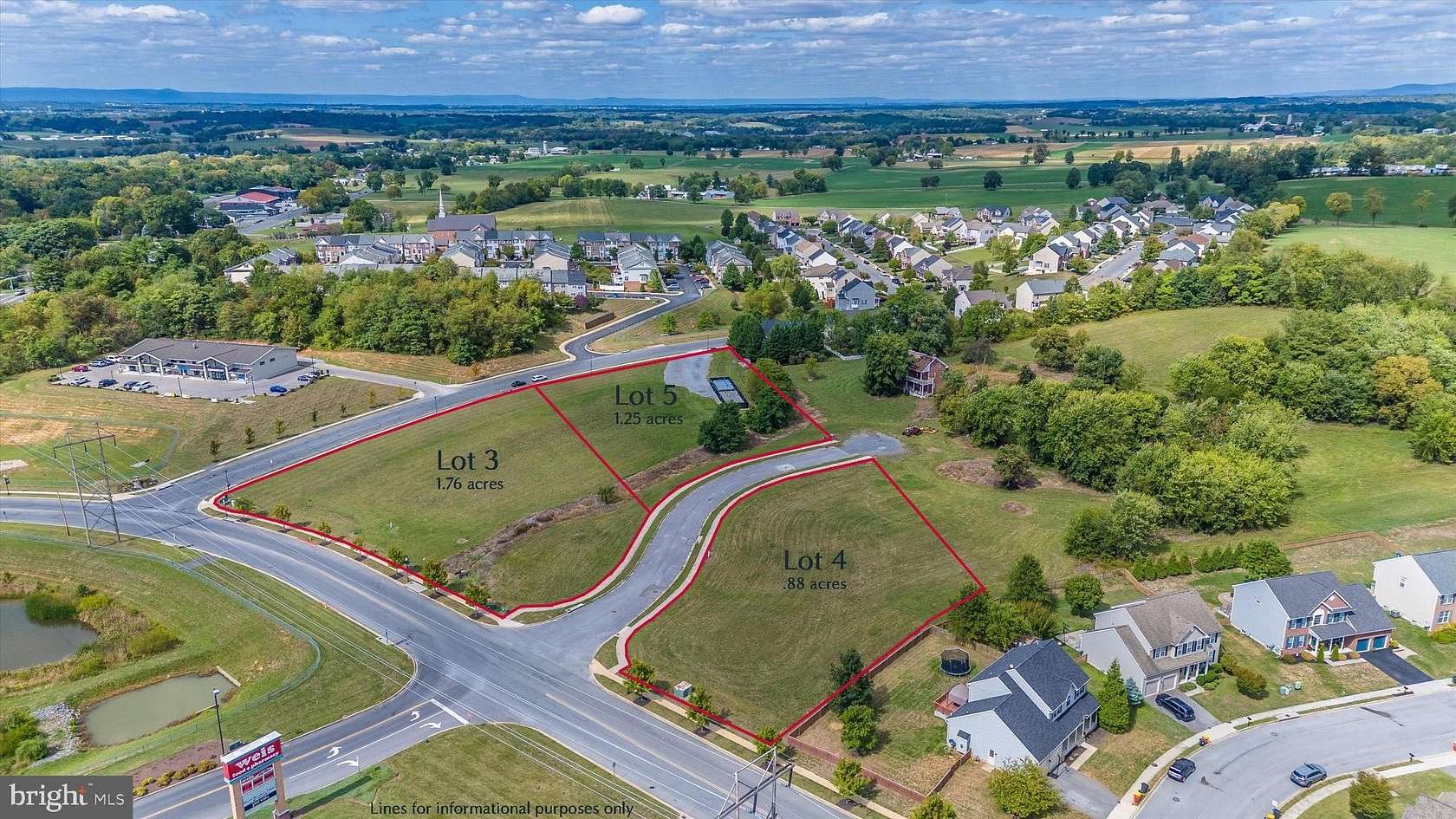 0.88 Acres of Commercial Land for Lease in Boonsboro, Maryland