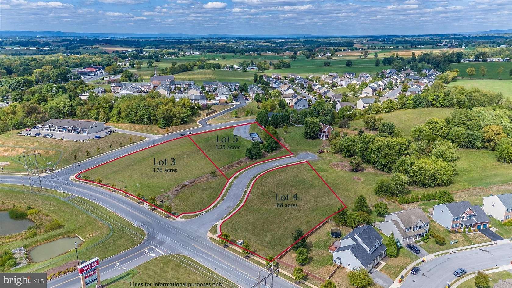 1.26 Acres of Commercial Land for Lease in Boonsboro, Maryland