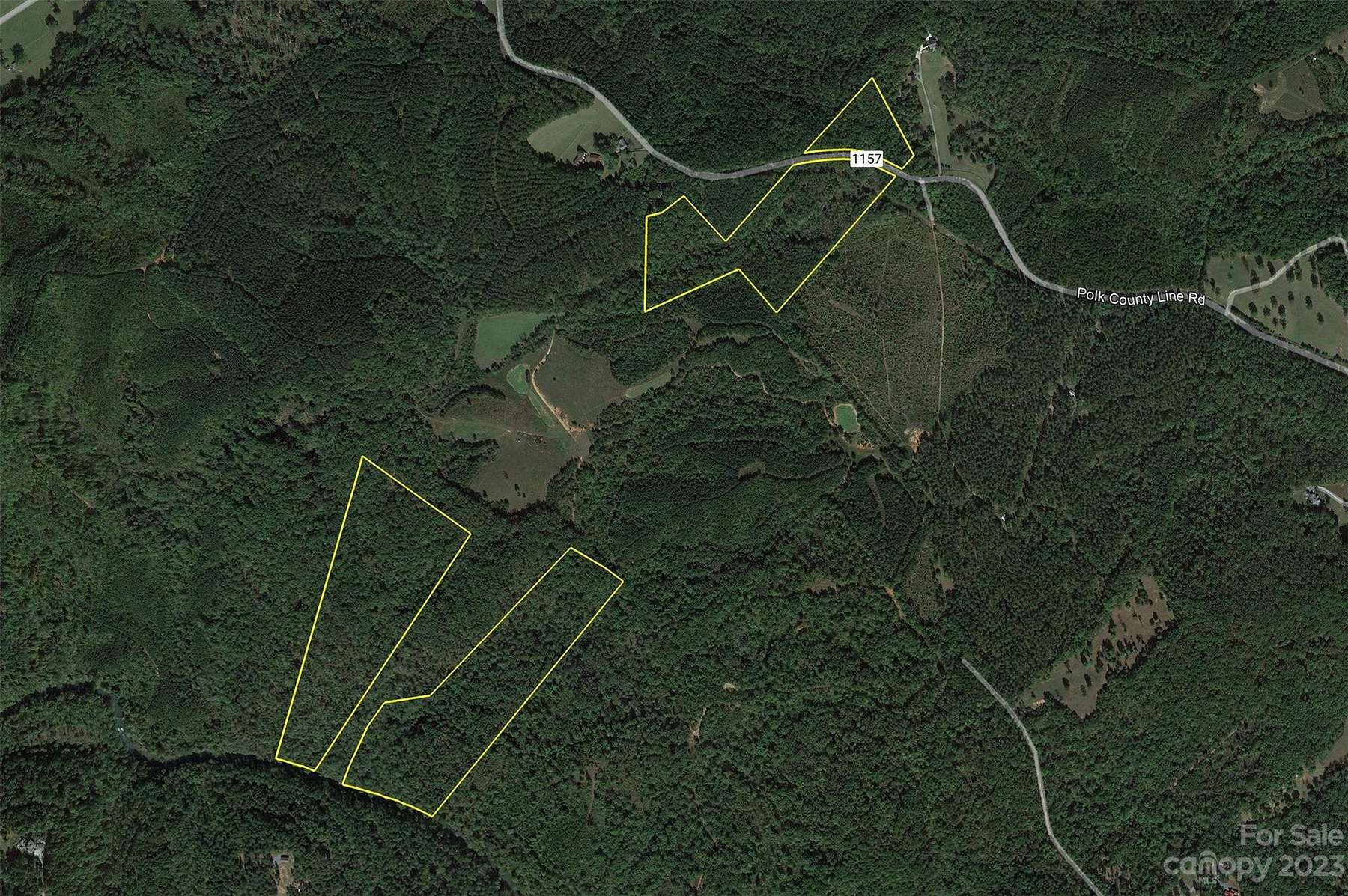 66.3 Acres of Land for Sale in Rutherfordton, North Carolina