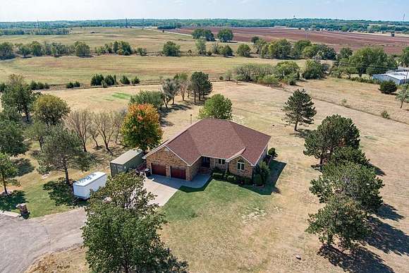 3 Acres of Residential Land with Home for Sale in Salina, Kansas