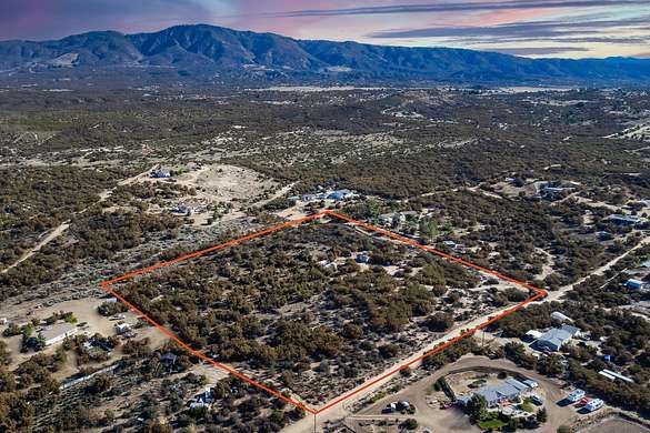 10.2 Acres of Land for Sale in Anza, California