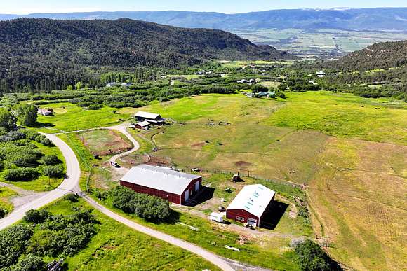 48 Acres of Land with Home for Sale in Collbran, Colorado