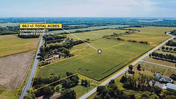66.1 Acres of Land for Sale in Bourbonnais, Illinois