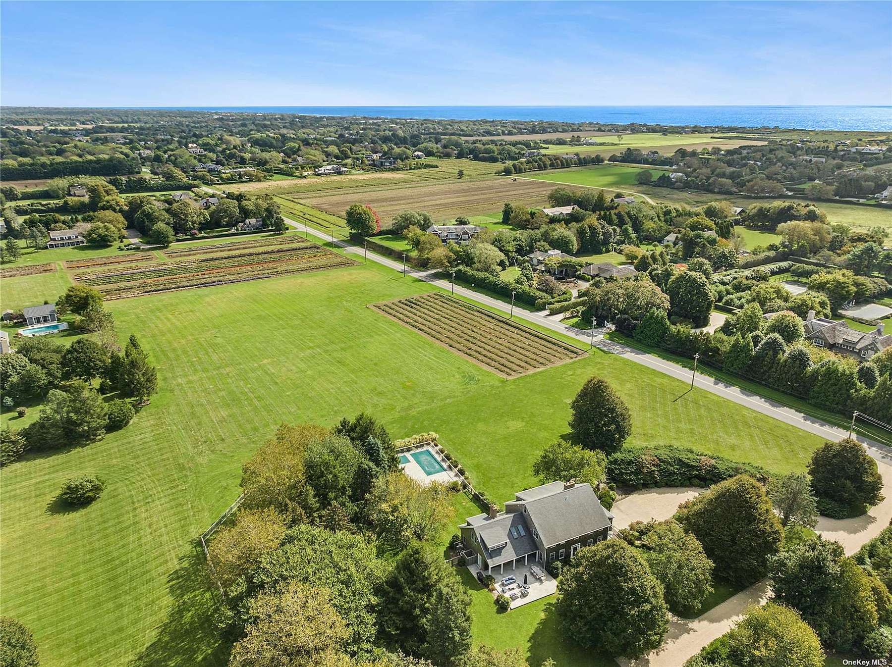 2.8 Acres of Residential Land with Home for Sale in Sagaponack, New York
