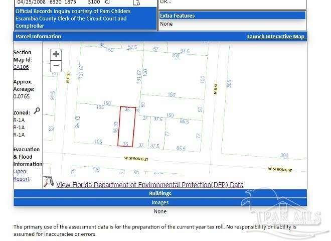 0.077 Acres of Residential Land for Sale in Pensacola, Florida