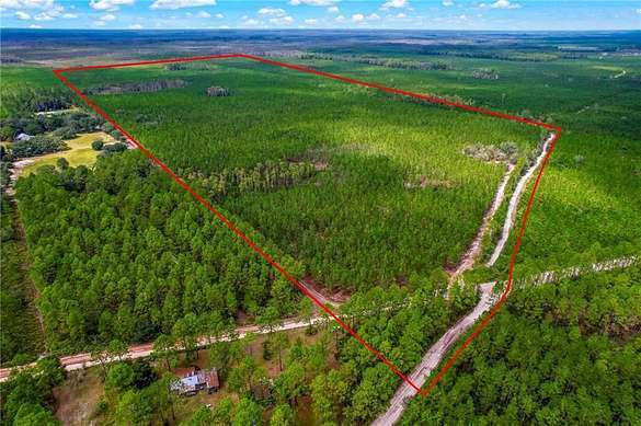 101 Acres of Recreational Land for Sale in Folkston, Georgia