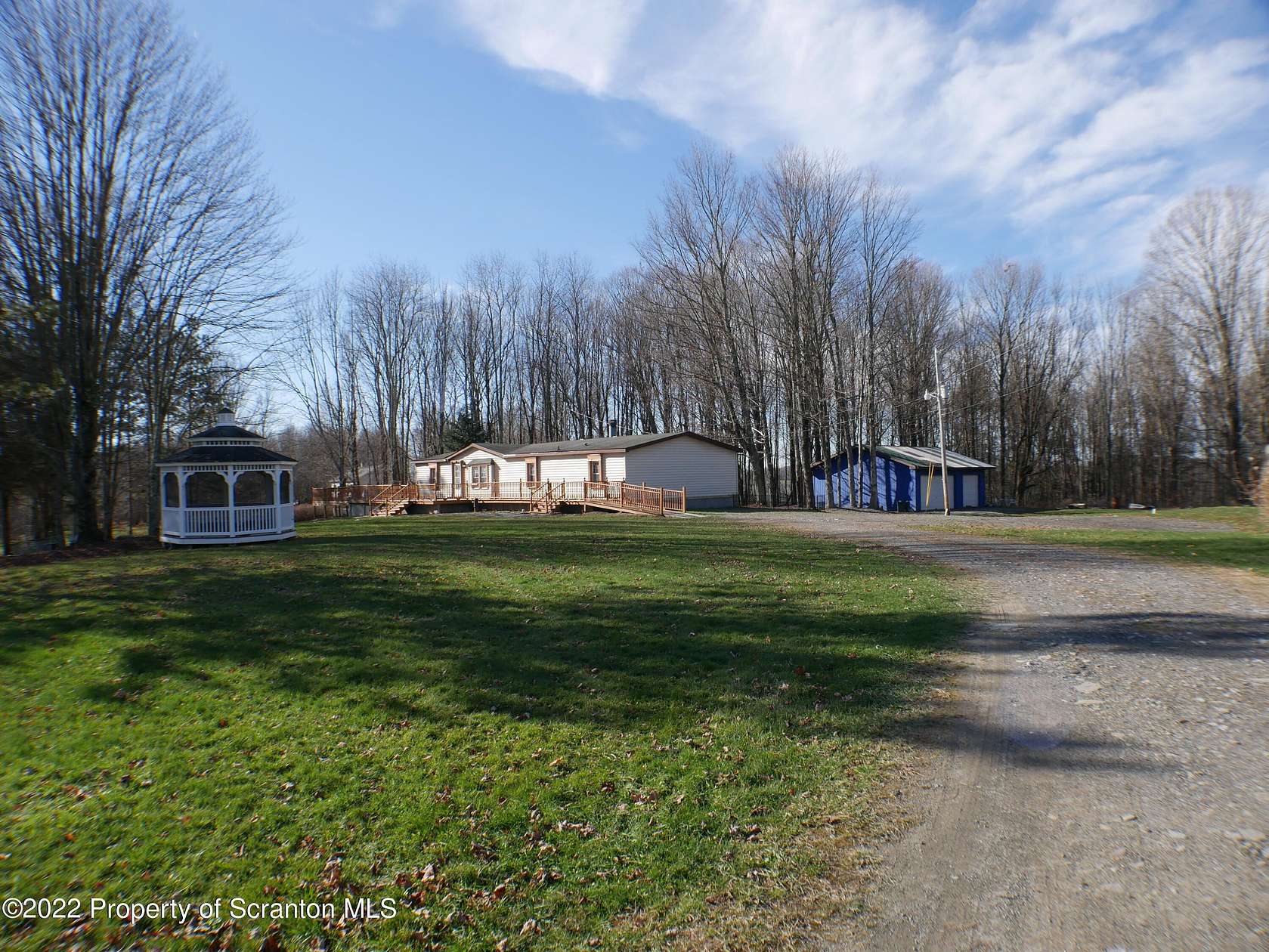 16.2 Acres of Land with Home for Sale in Hop Bottom, Pennsylvania