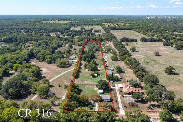 5.5 Acres of Land with Home for Sale in Terrell, Texas