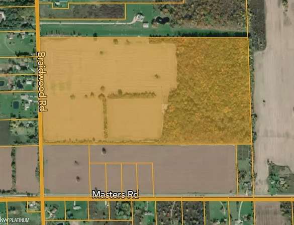 80 Acres of Agricultural Land for Sale in Riley Township, Michigan