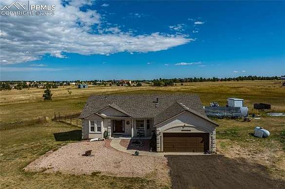 5 Acres of Land with Home for Sale in Peyton, Colorado
