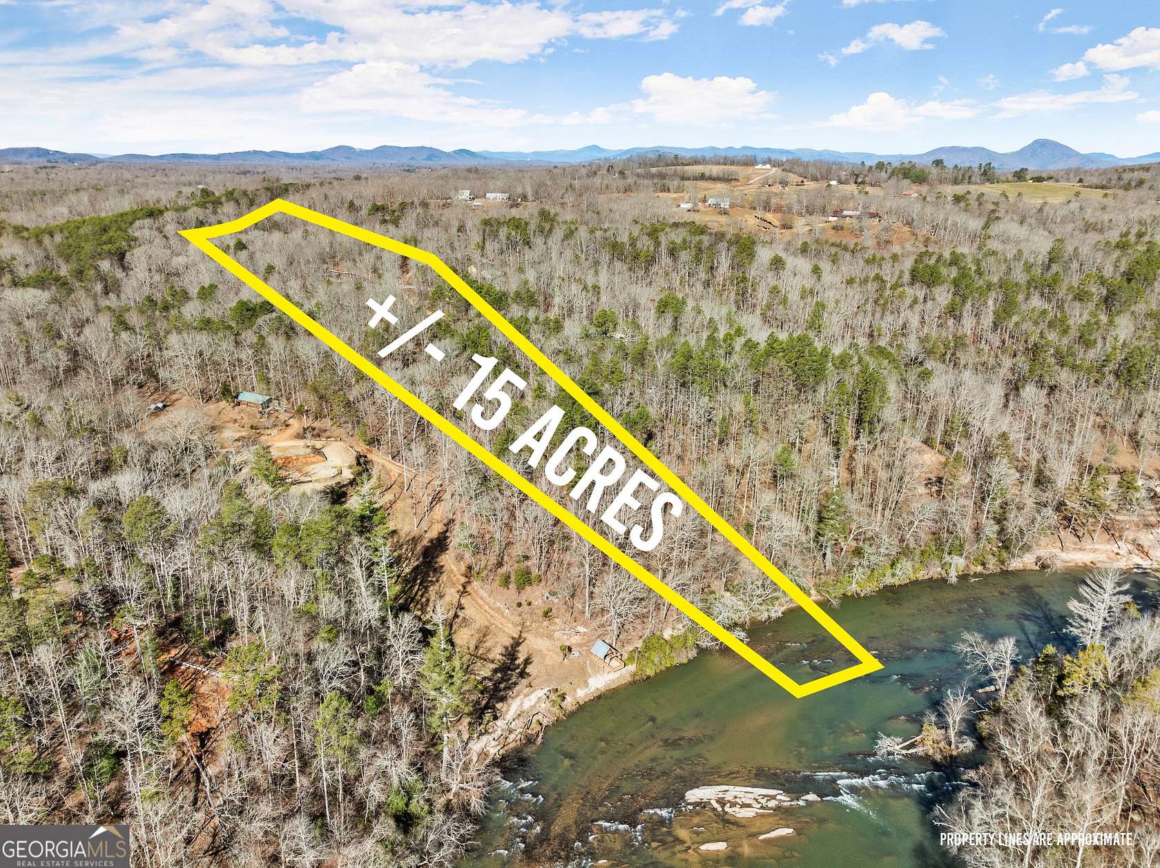 15 Acres of Land for Sale in Cleveland, Georgia