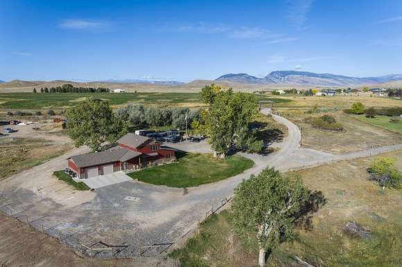 10.03 Acres of Land with Home for Sale in Cody, Wyoming