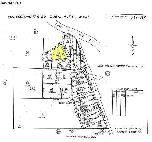 7.3 Acres of Land for Lease in Doyle, California