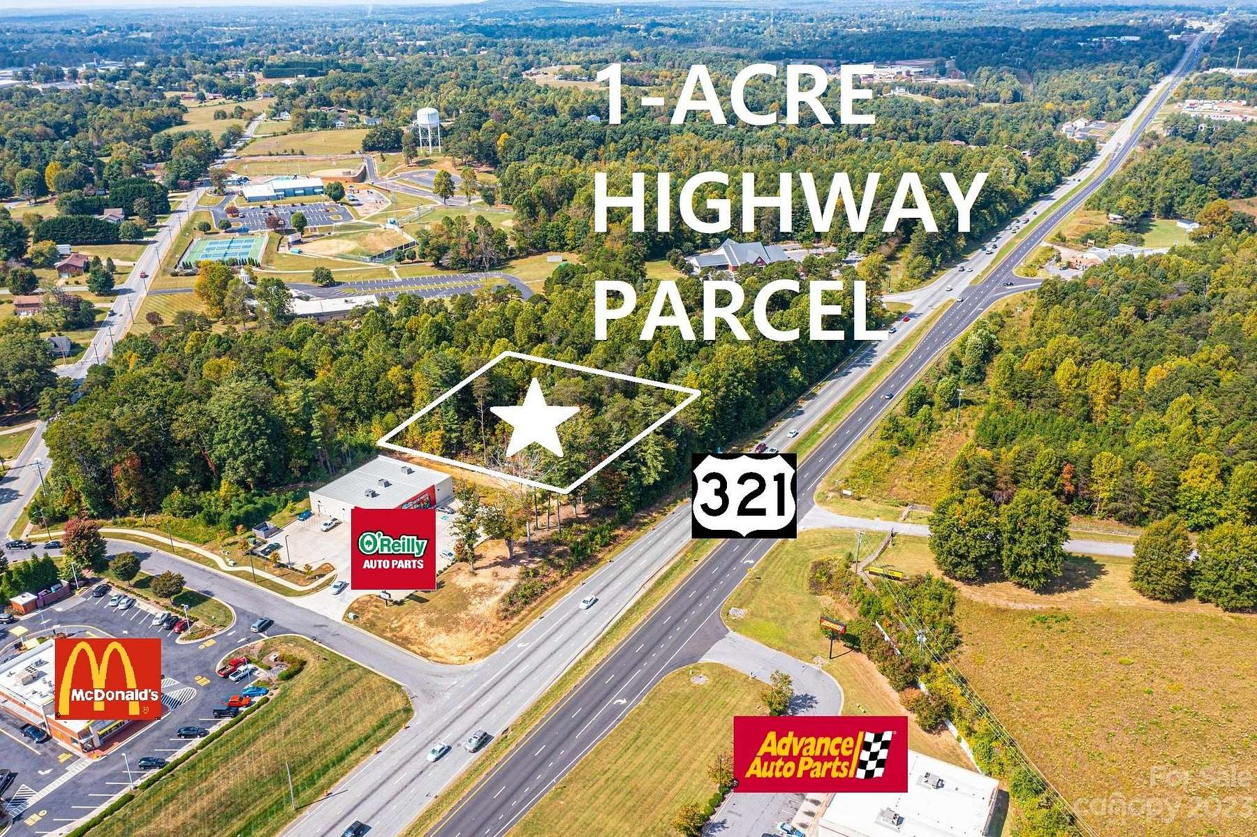 1 Acre of Mixed-Use Land for Sale in Granite Falls, North Carolina