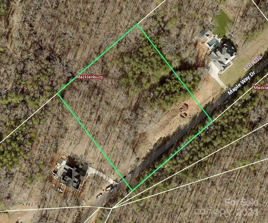 3.5 Acres of Residential Land with Home for Sale in Davidson, North Carolina