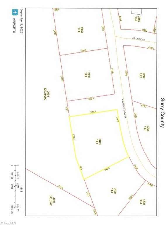0.88 Acres of Residential Land for Sale in Lowgap, North Carolina