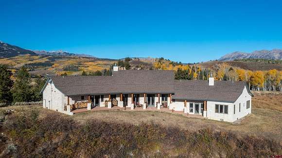 35.1 Acres of Recreational Land with Home for Sale in Gunnison, Colorado