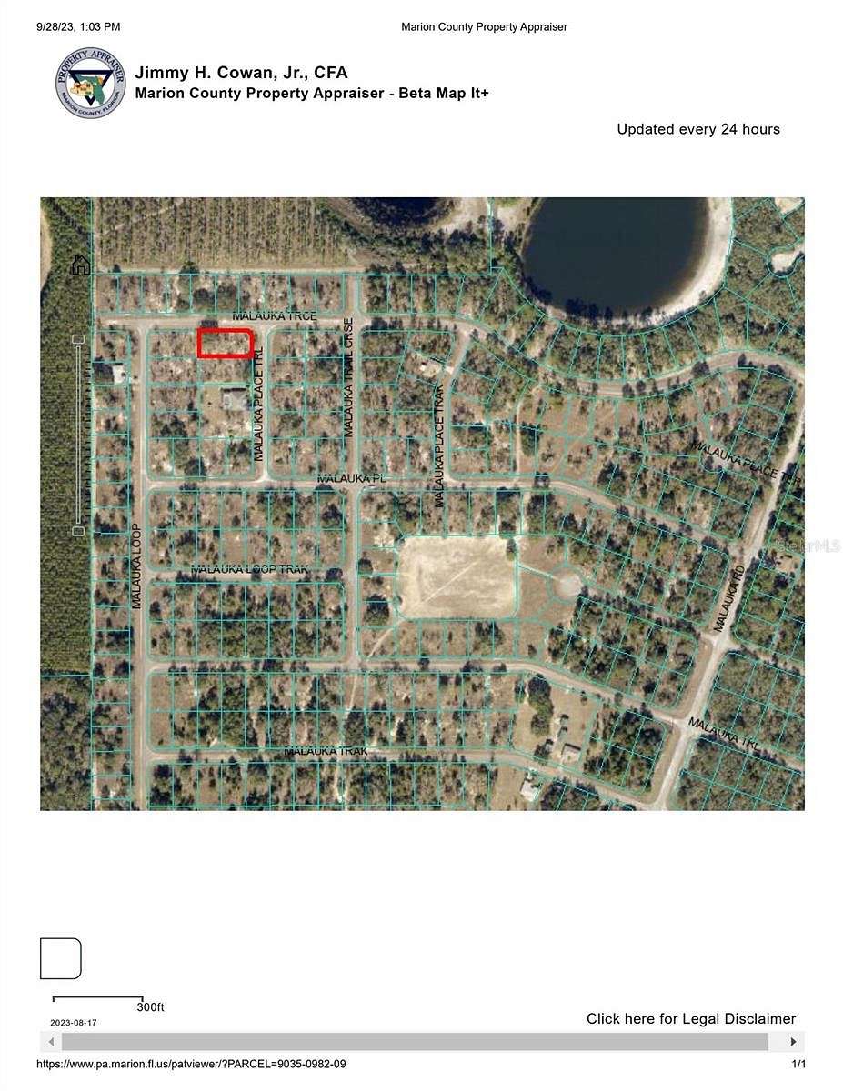 0.34 Acres of Residential Land for Sale in Ocklawaha, Florida