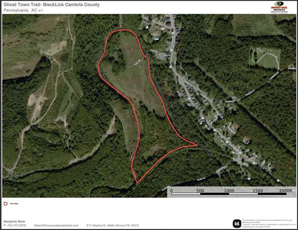 40 Acres of Recreational Land for Sale in Ebensburg, Pennsylvania