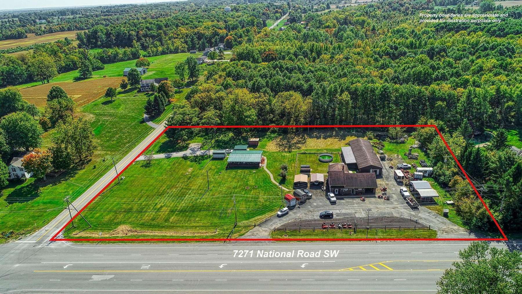 4 Acres of Improved Mixed-Use Land for Sale in Etna, Ohio