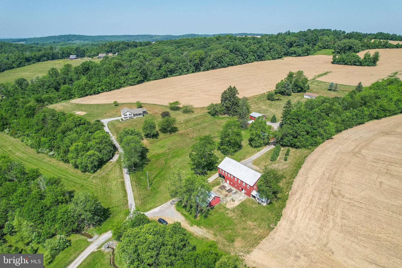 129.21 Acres of Land with Home for Sale in Westminster, Maryland