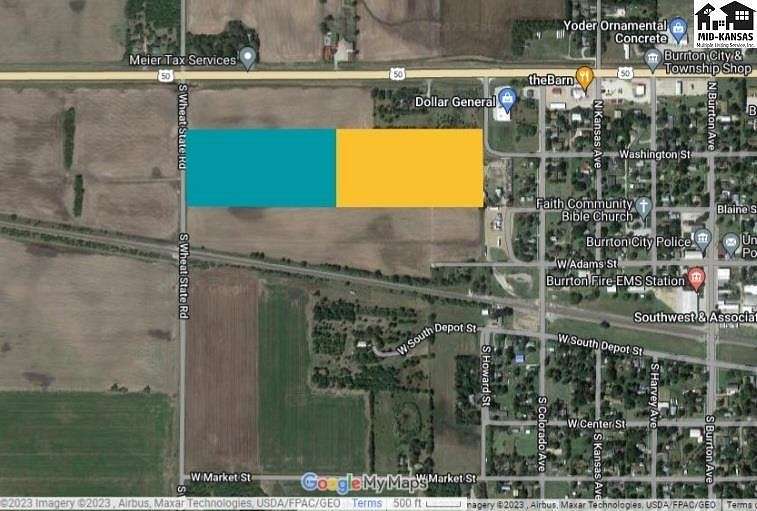 12 Acres of Commercial Land for Sale in Burrton, Kansas