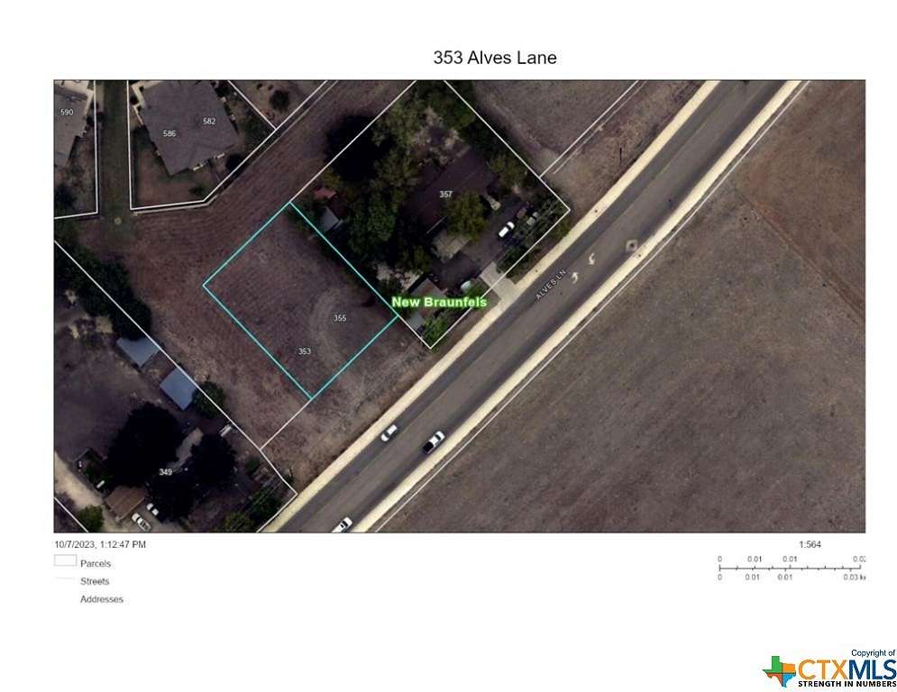 0.25 Acres of Residential Land for Sale in New Braunfels, Texas