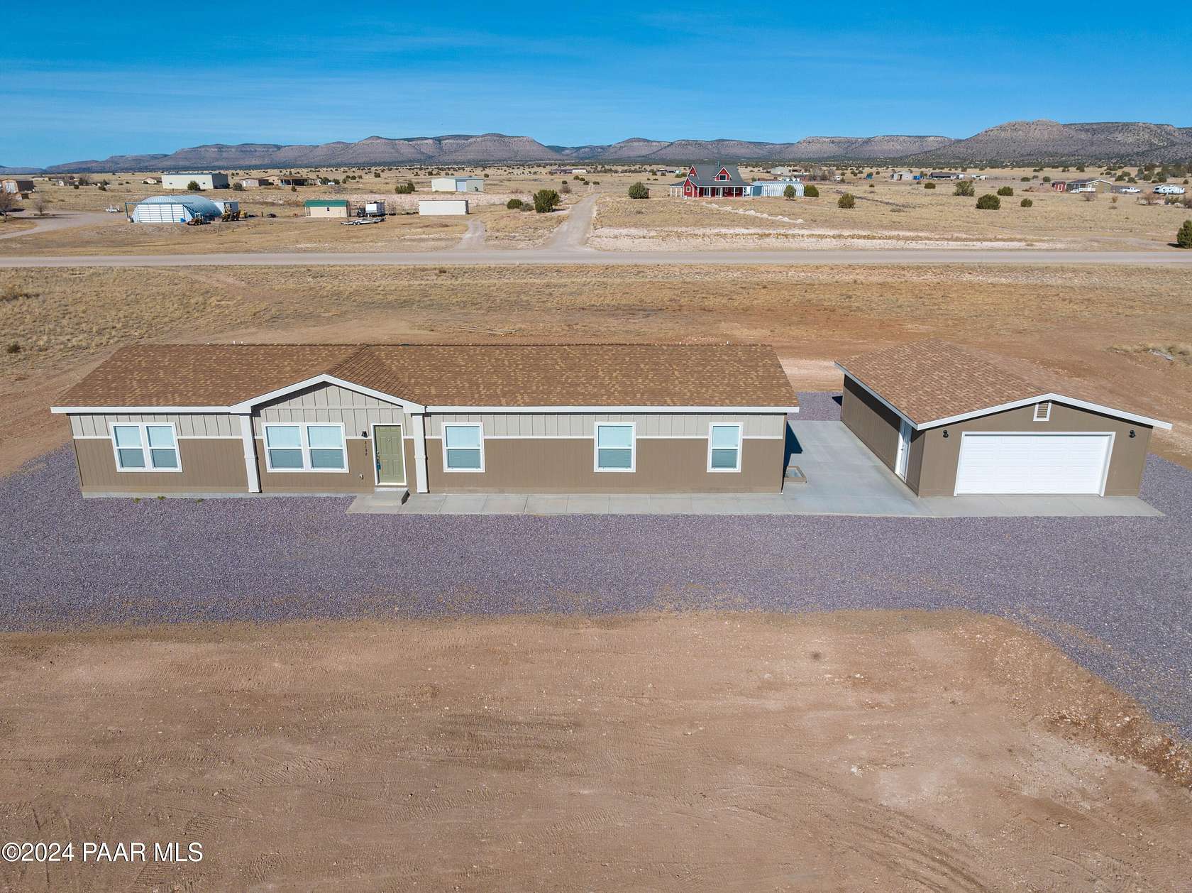 2.4 Acres of Residential Land with Home for Sale in Paulden, Arizona
