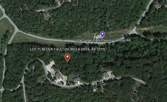 0.43 Acres of Residential Land for Sale in Bella Vista, Arkansas