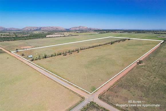 80 Acres of Agricultural Land for Sale in Blair, Oklahoma