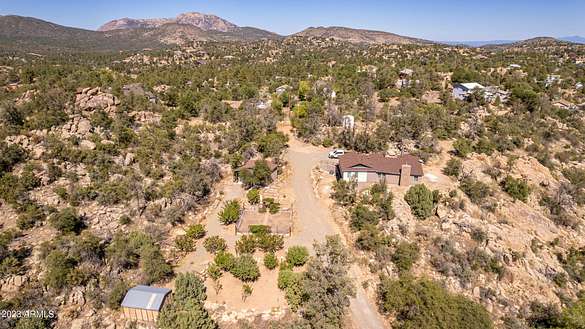 10.1 Acres of Land with Home for Sale in Prescott, Arizona