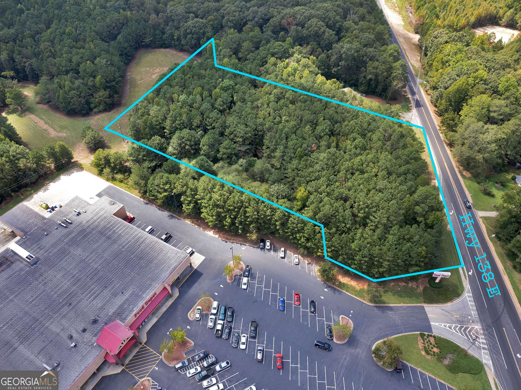 3.5 Acres of Commercial Land for Sale in Stockbridge, Georgia
