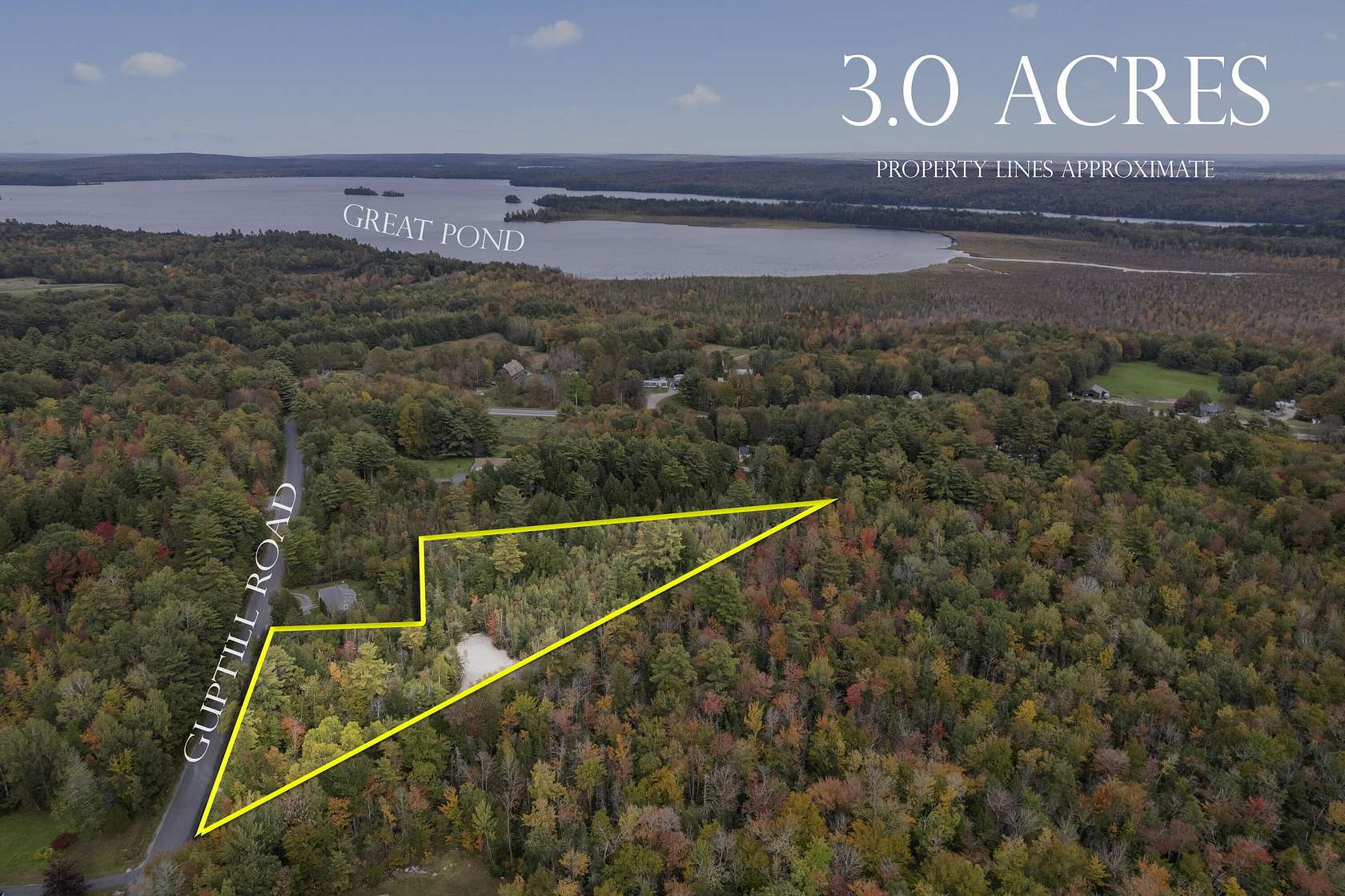 3 Acres of Residential Land for Sale in Belgrade, Maine